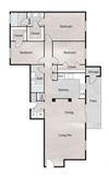 P Floor Plan P Floor Plan at The Retreat at Steeplechase, Houston, 77065